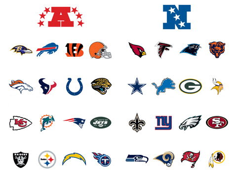 All 32 Nfl Team Logos Rebrand 3