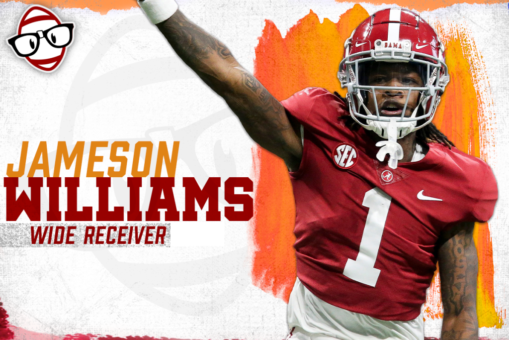 Jameson Williams Will be a Name Youll Want to Remember for Alabama This  Season
