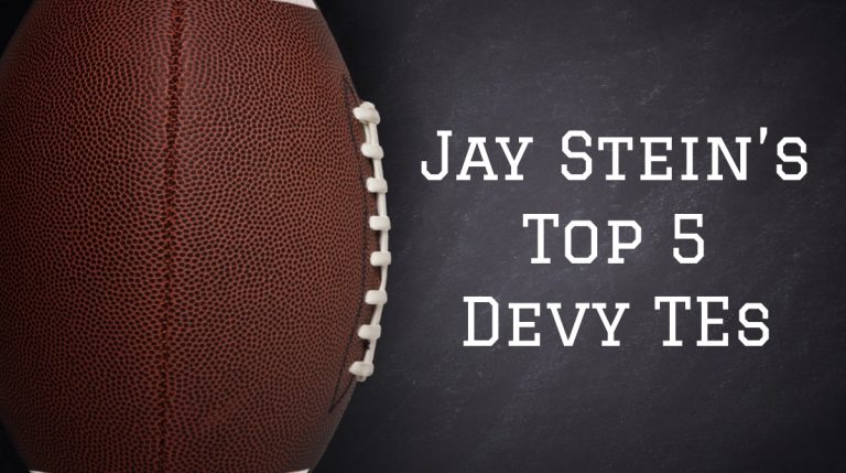 Jay Stein’s Top 5 Devy TEs