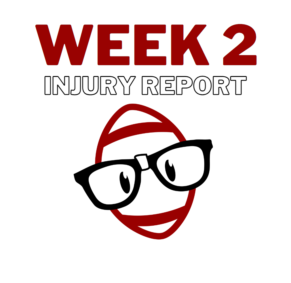 That’s Going to Leave a Mark – Week 2 Injury Report