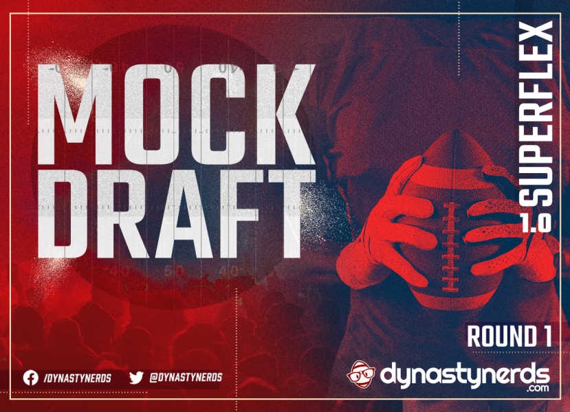 2024 Superflex Rookie Mock Draft 1.0 Round 1 Dynasty Nerds