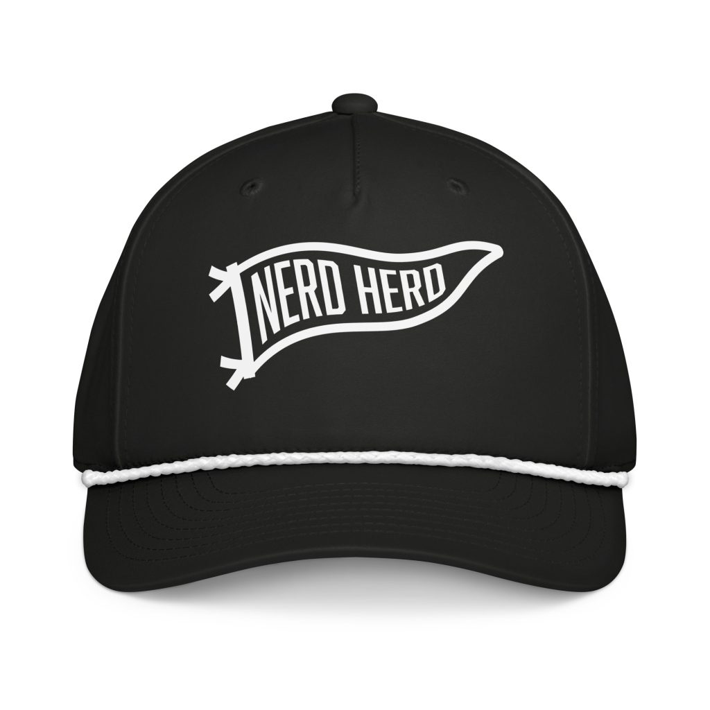 Nerd Herd Rope Snapback