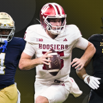 2026 NFL Mock Draft Fernando Mendoza, Jordyn Tyson, and Jeremiyah Love representing top prospects.