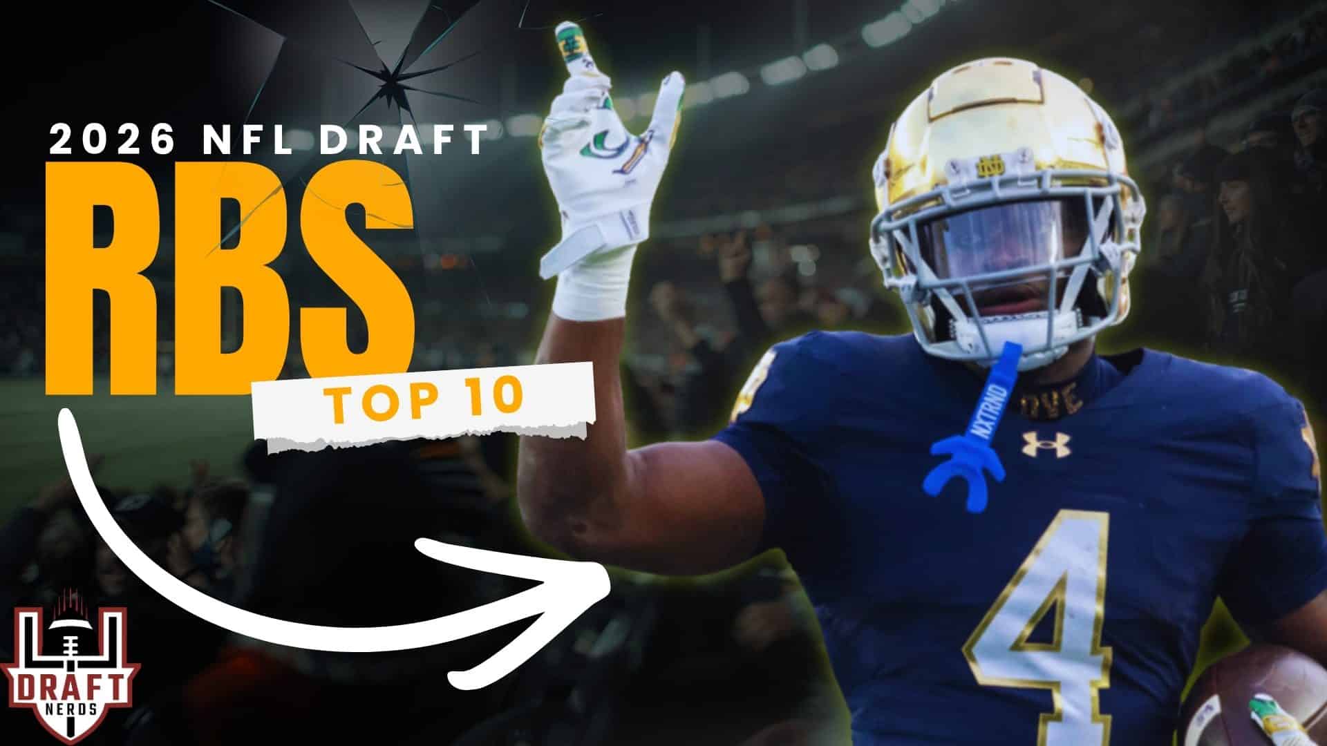 Ranking the Top 10 Rookie RBs for the 2026 NFL Draft! NFL Draft Podcast ...