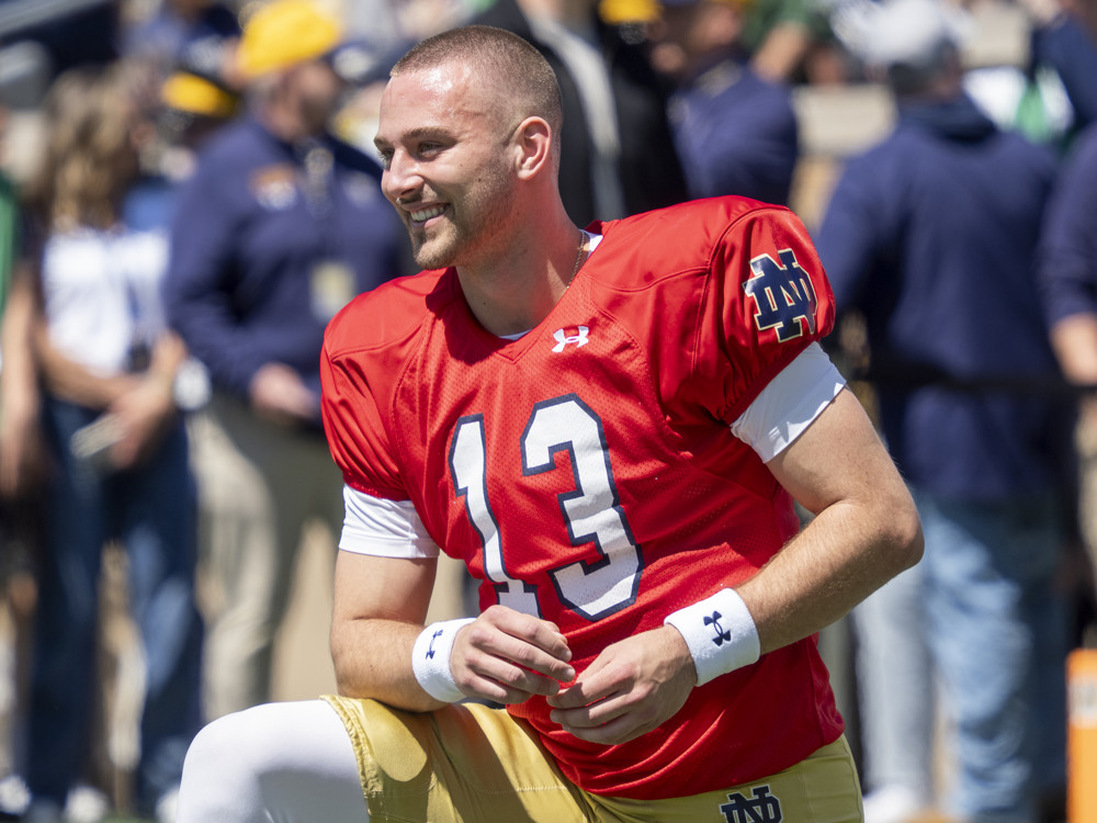 COLLEGE FOOTBALL APR 25 Notre Dame Spring Game - Dynasty Nerds