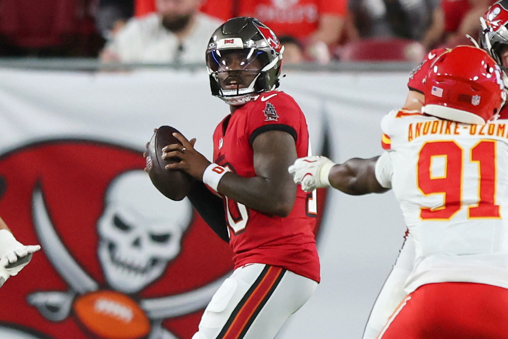 NFL AUG 22 Chiefs at Buccaneers - Dynasty Nerds Jalon Daniels | Week 1 Deep Waiver Wire Fantasy Football Pickups | Dynasty & SuperFlex FAAB Guide