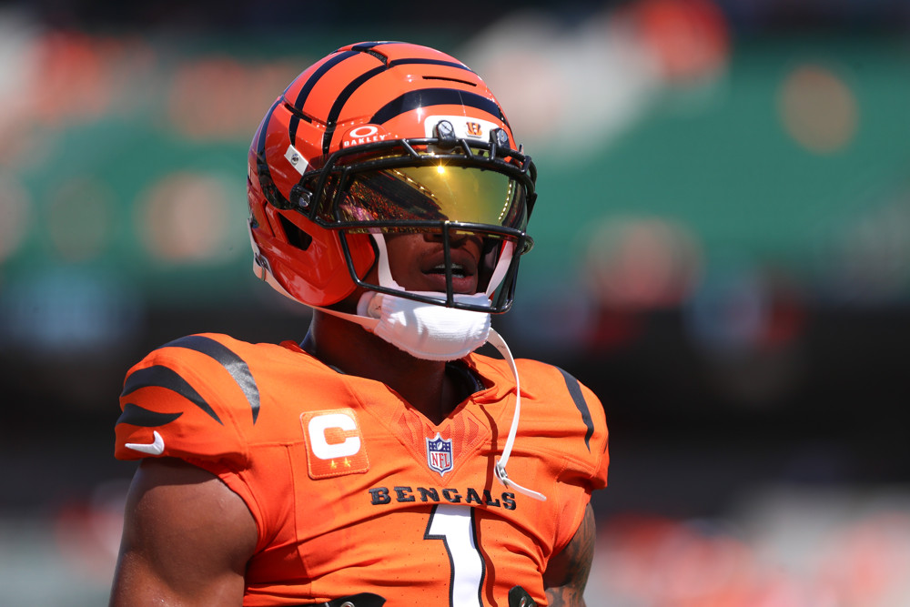 NFL SEP 13 Buccaneers at Bengals - Dynasty Nerds Ja'marr Chase in the Week 2 Rankings Start/Sit Tiers