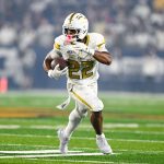 Justice Haynes RB Georgia Tech featured cover for 2027 Rookie Big Board with Top 25 NFL Prospects